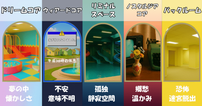 ドリームコアとは？不気味な夢と懐かしさが引き起こす恐怖の真相