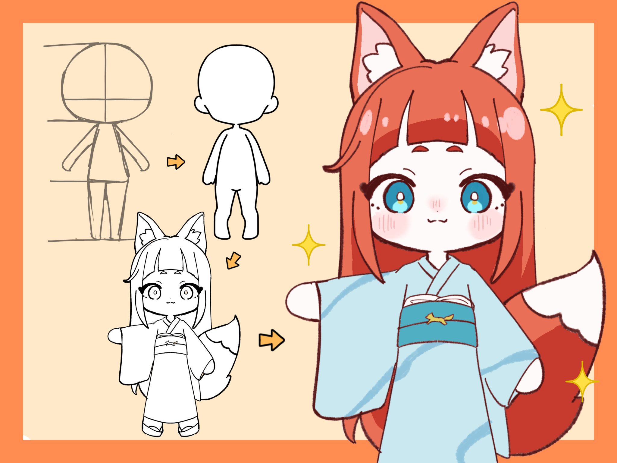 ミニキャラの描き方を徹底攻略！初心者でも劇的に可愛くなる黄金比率
