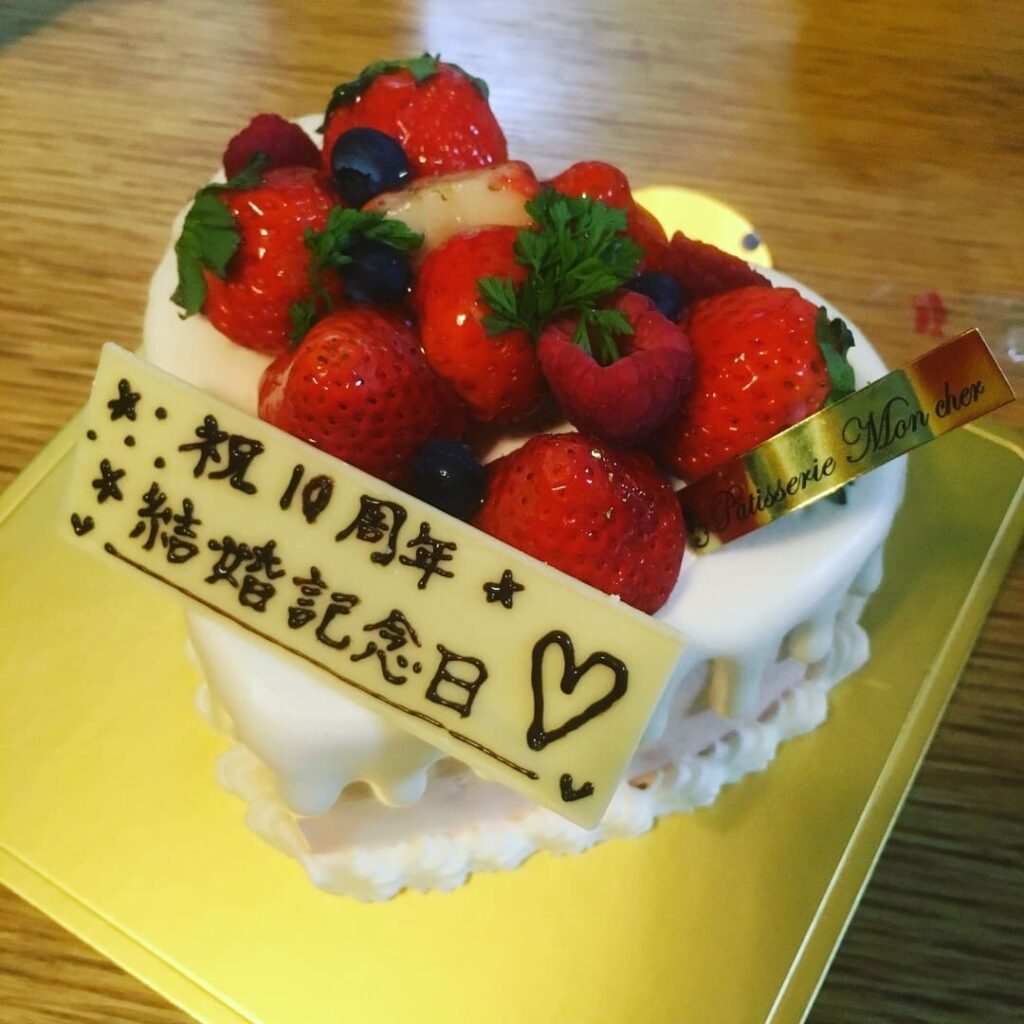 結婚記念日の極上ケーキ選び！2人用サイズ・人気通販＆感動メッセージ
