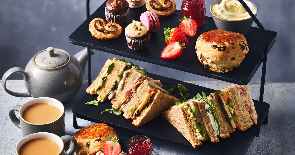 Marks and Spencer Afternoon Tea Cafe