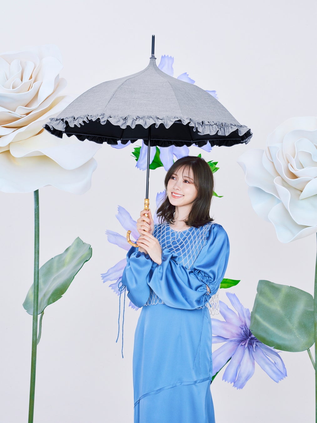 芦屋ロサブランの日傘は焼けない？完全遮光100%の真実とサンバリア比較