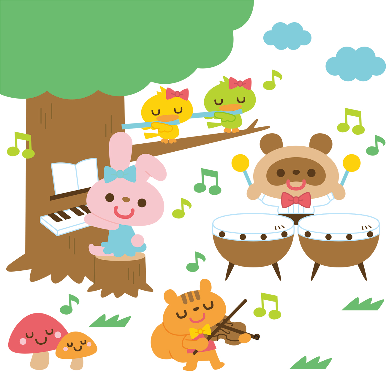 山の音楽家イラストの順番と劇的活用法！無料型紙から商用規約まで