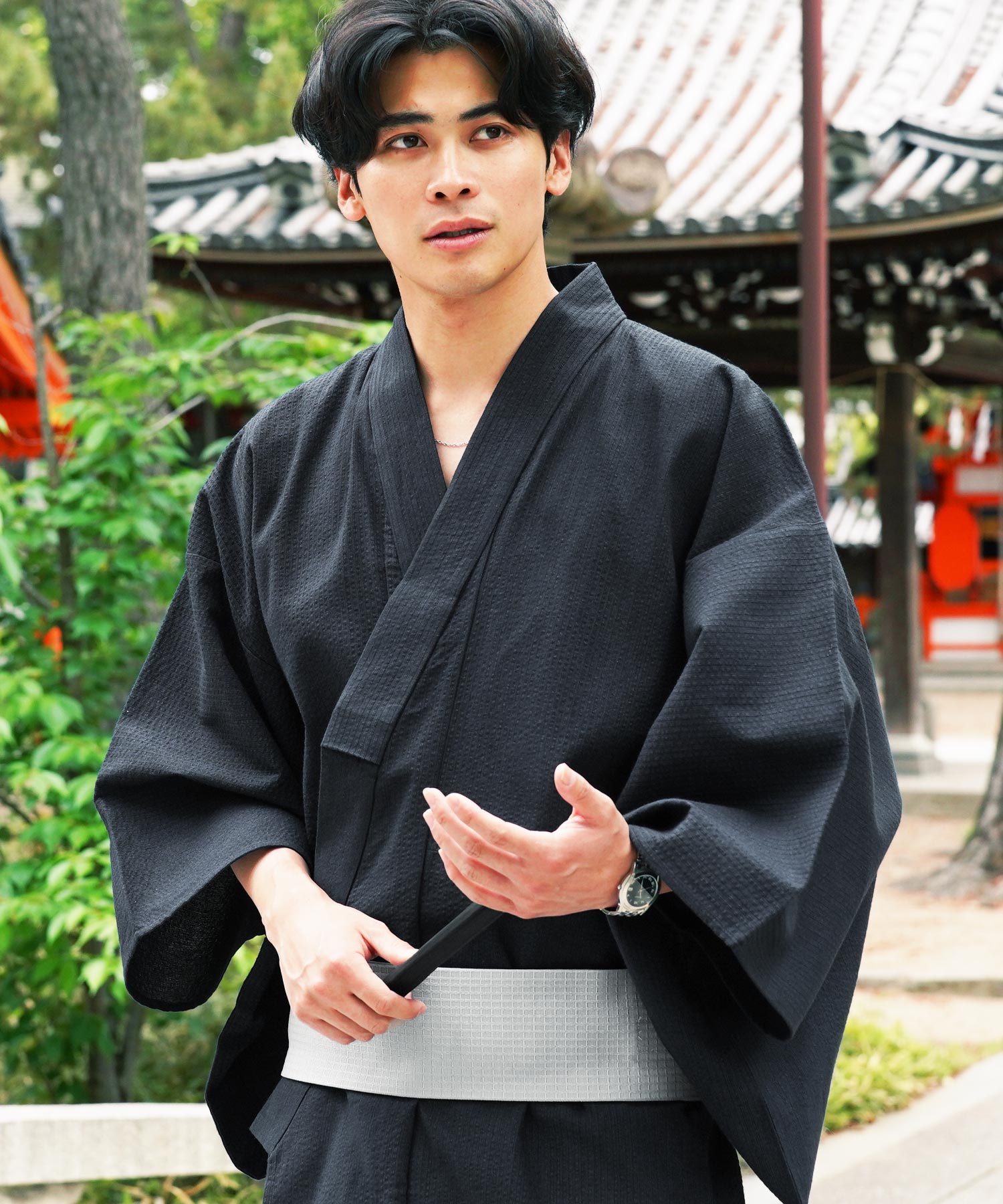甚平の正しい着方完全ガイド！右前左前のルールと2026年粋な着こなし術