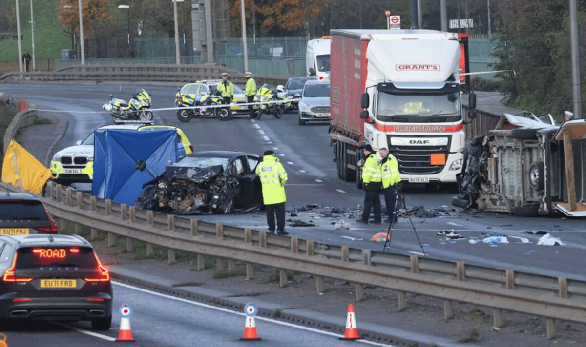 Fatal Crash on A13 Today Dagenham