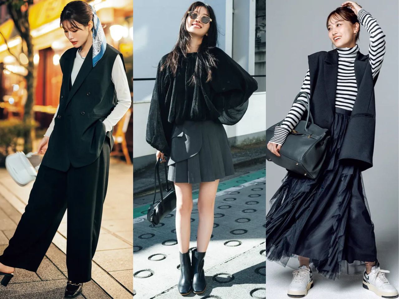 なぜ全身黒コーデは喪服に見える？重さを消す2026年最新垢抜け着こなし術
