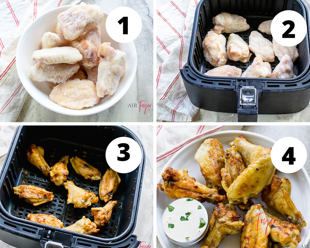How to Cook Frozen Wings in an Air Fryer