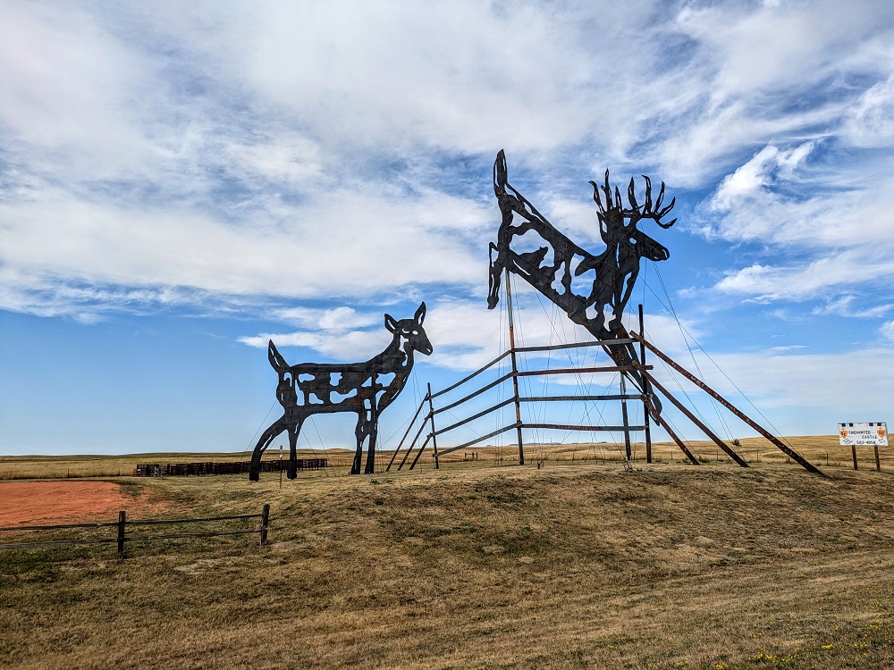 The Enchanted Highway in North Dakota