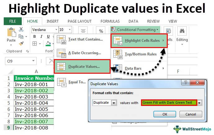 How to Highlight Duplicates in Excel