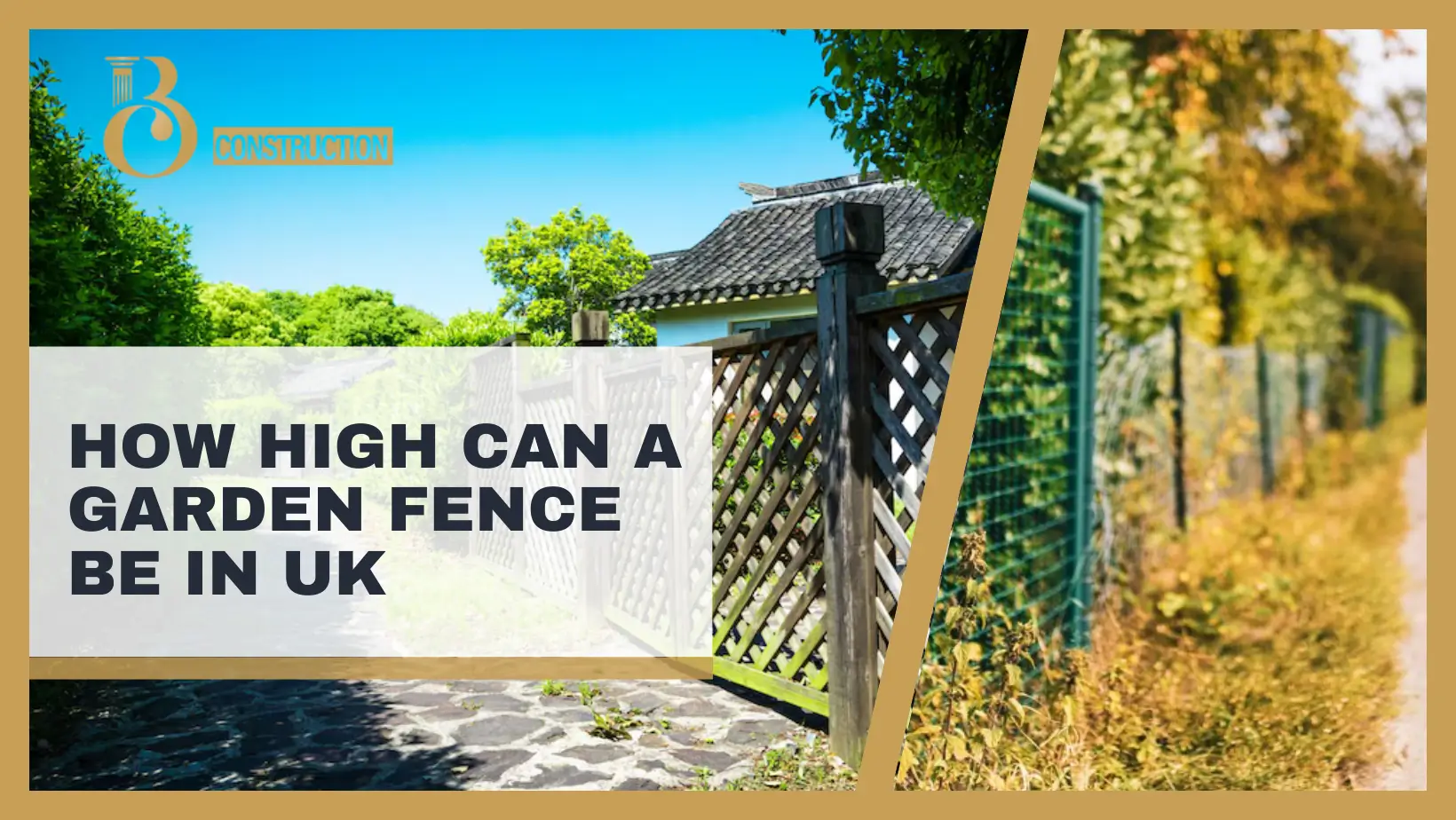 How High Can a Fence Be Uk