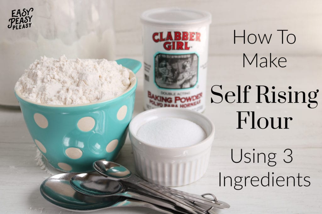 How Do You Make Self-Rising Flour out of All-Purpose Flour