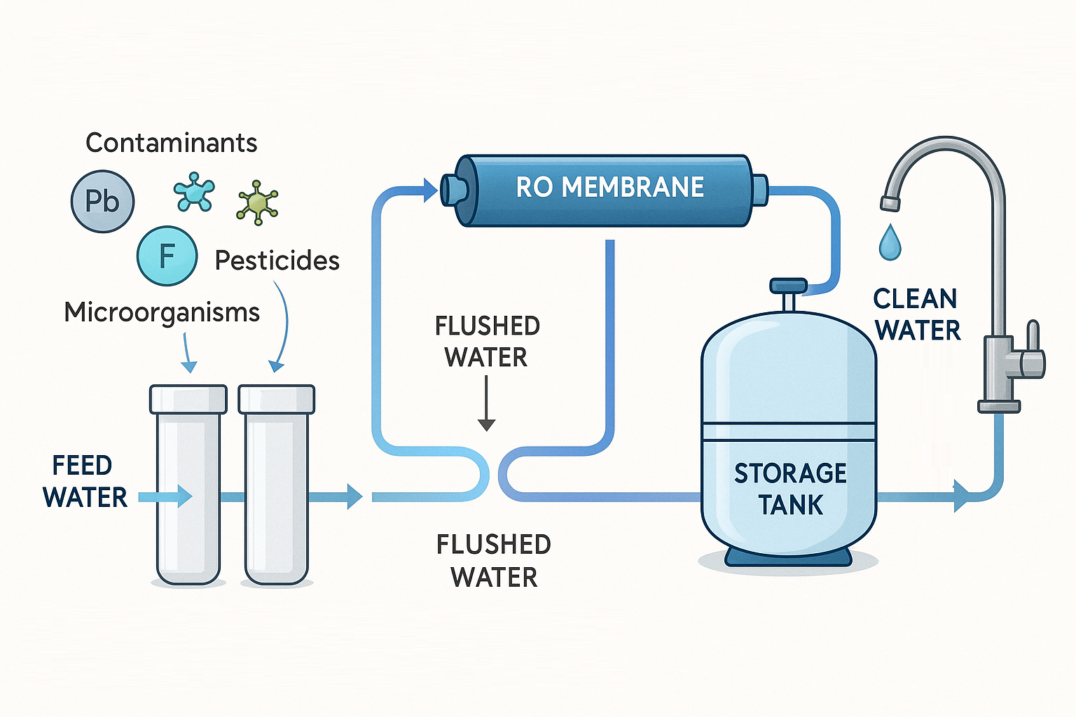How Does Reverse Osmosis Water Filtration Work