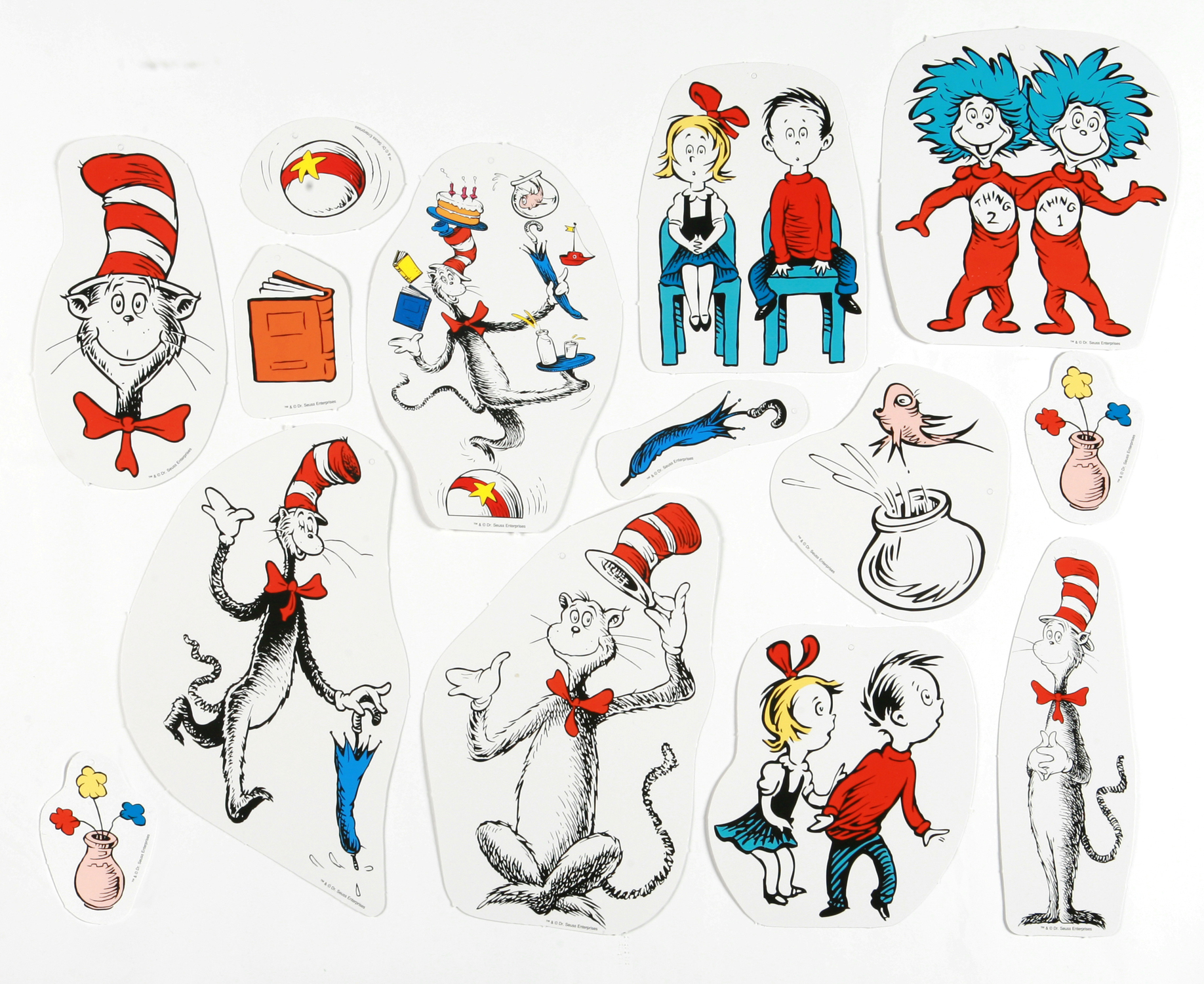 Dr Seuss Characters from the Cat in the Hat