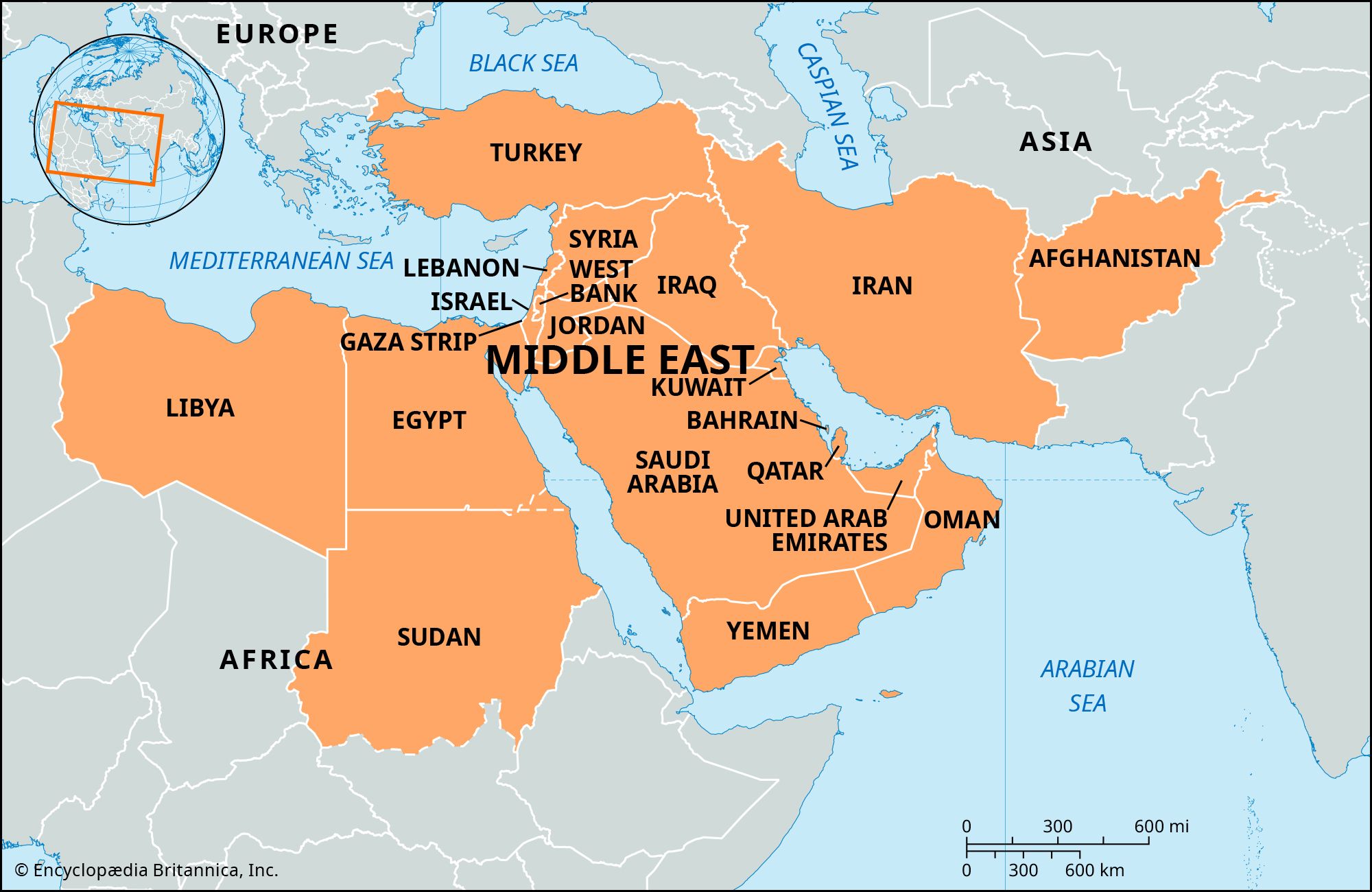 Facts About Middle East