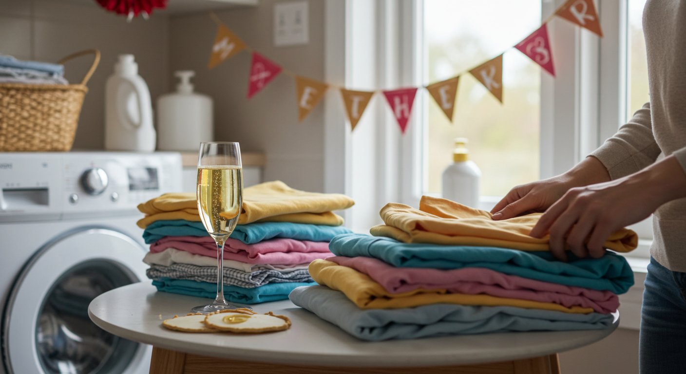 Washing Clothes on New Year's Day