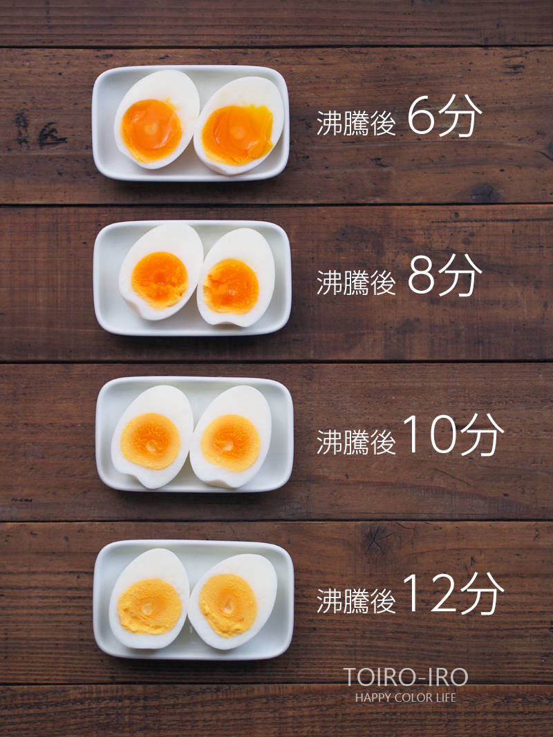 ゆで卵はお湯から何分が正解？半熟・固ゆで時間一覧と剥きやすい裏ワザ