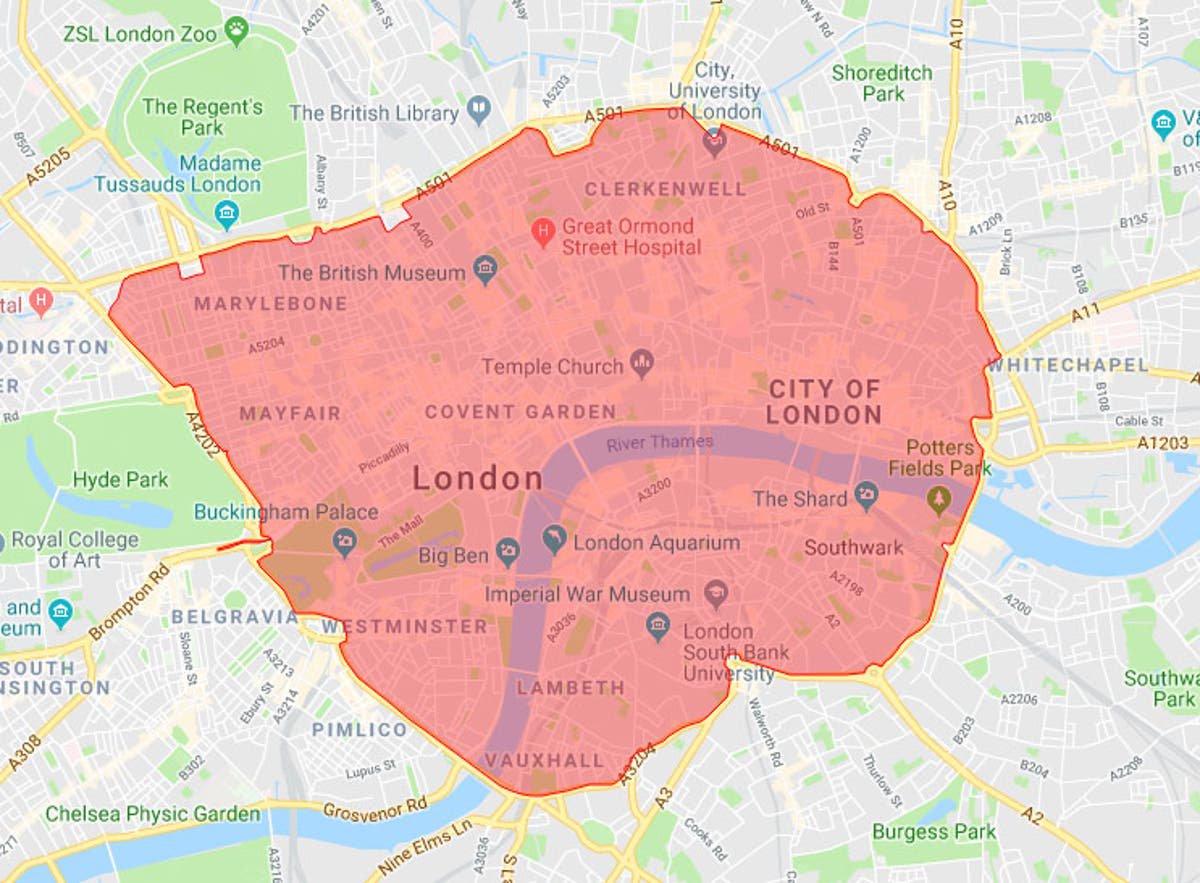 Is the Royal Albert Hall in the Congestion Zone