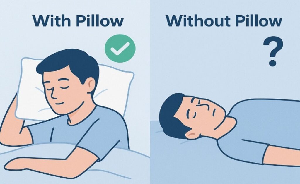 Are There Benefits to Sleeping Without a Pillow