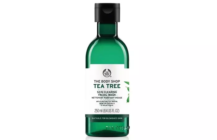 Tea Tree Oil Face Wash the Body Shop