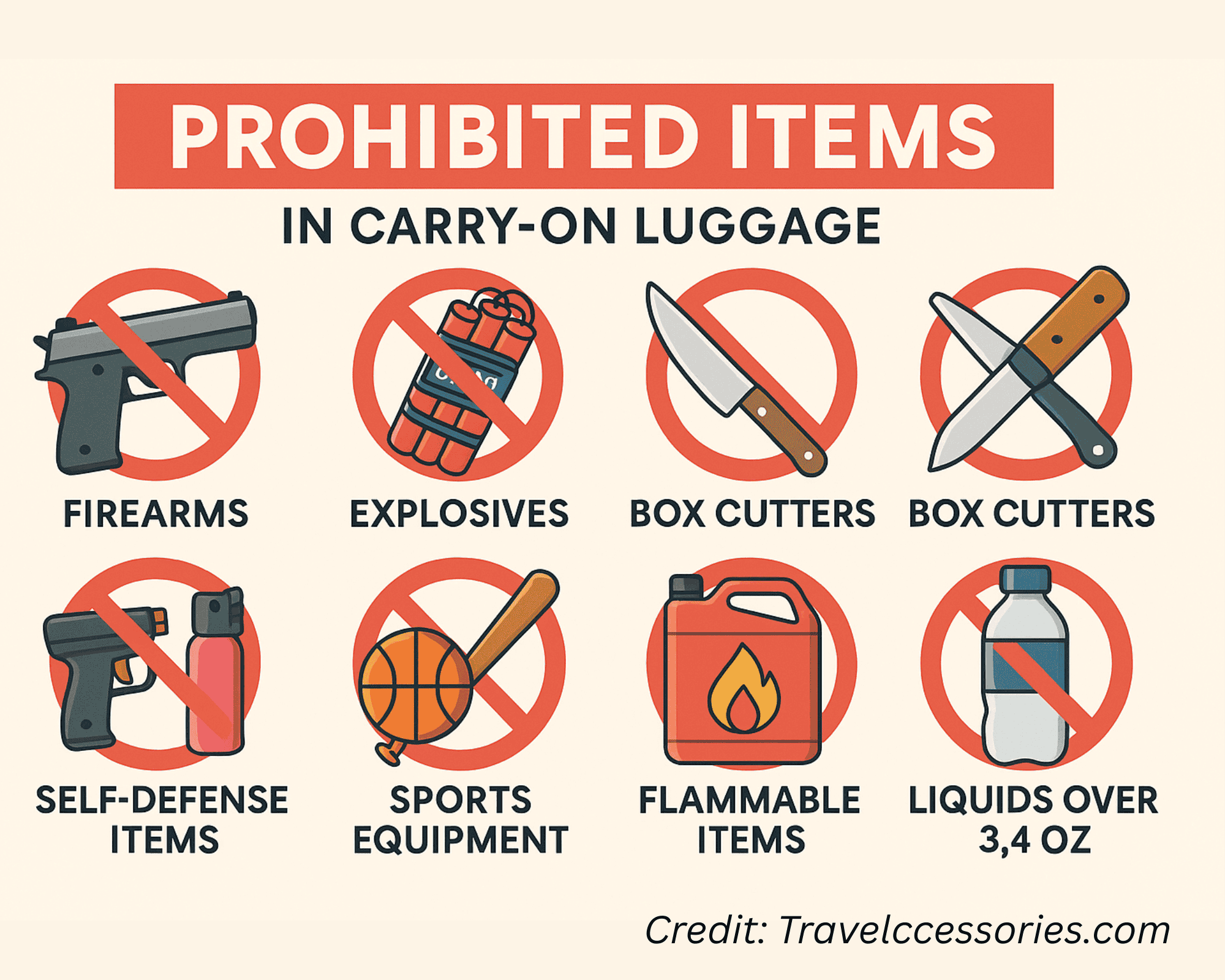 Tsa Items Allowed in Carry On