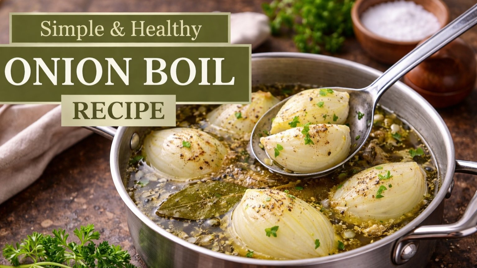 Are Onion Boils Good for You