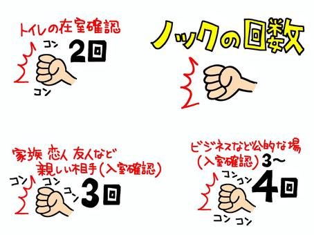 【速報】 ノック は 何 回 話題のバズ動画・画像 #862