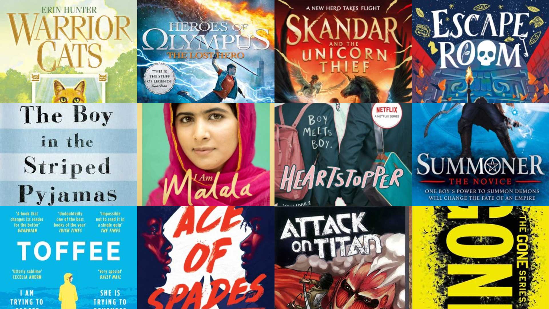 Recommended Books for 12 Year Olds