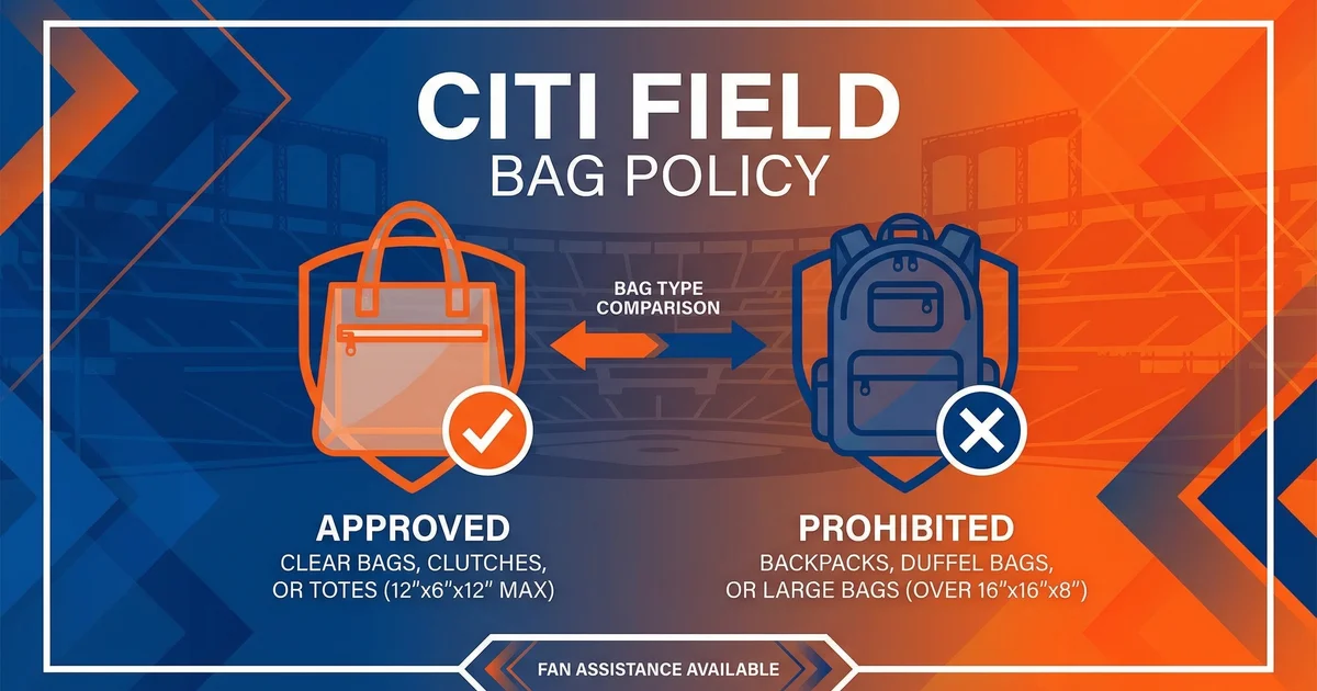 Citi Field Nyc Bag Policy