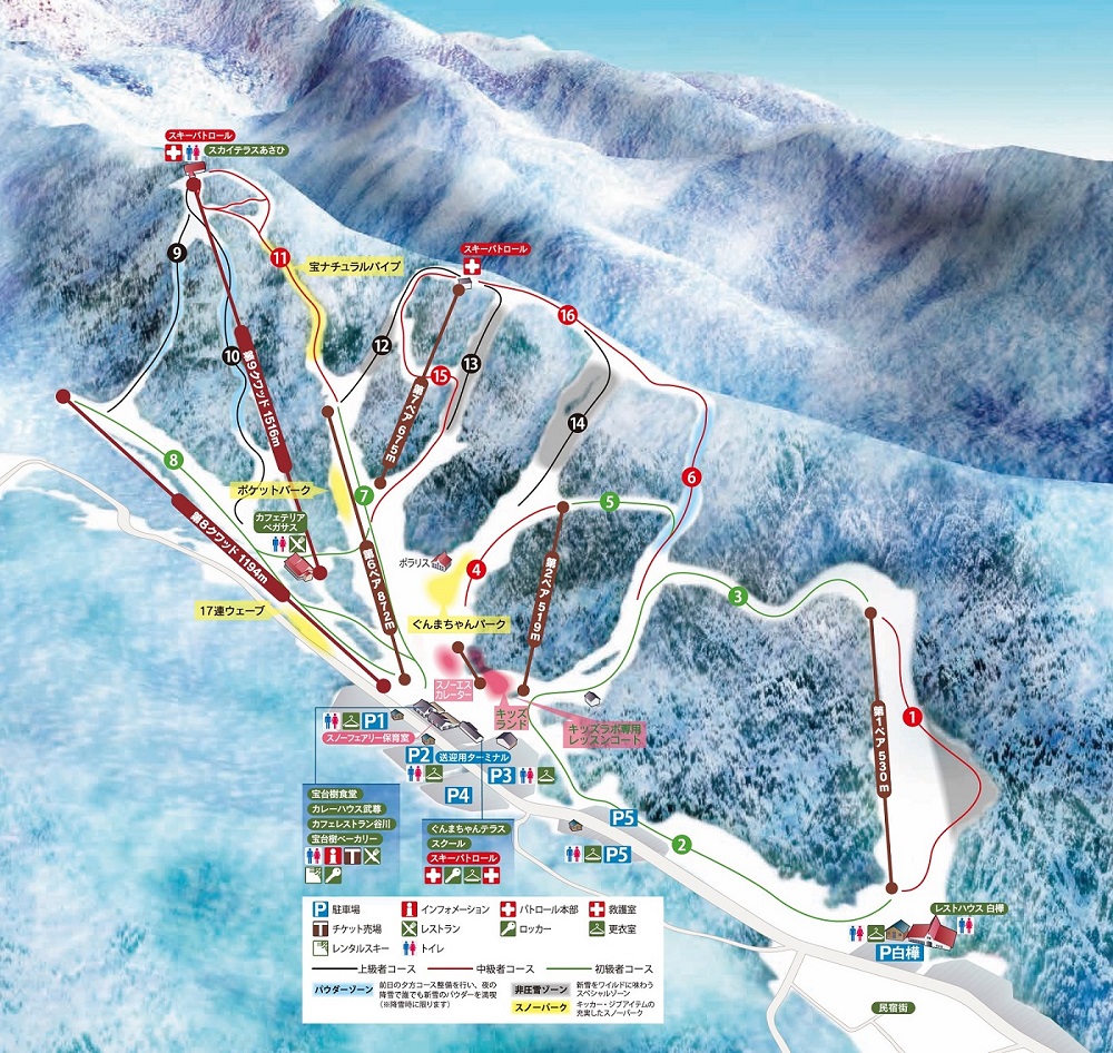宝台樹スキー場の評判と混雑回避術！極上雪質＆割引情報2026
