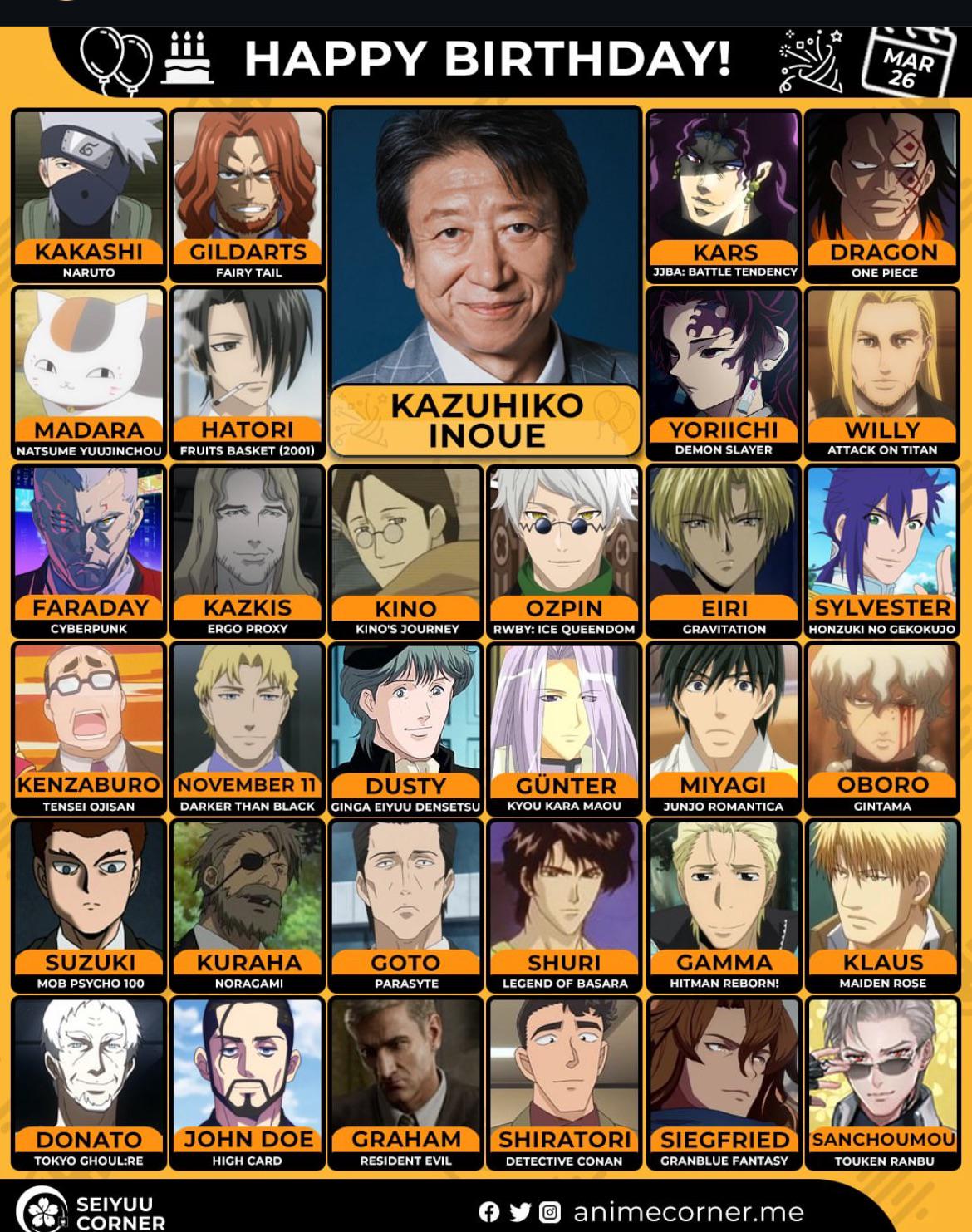 半世紀のキャリアが放つ唯一無二の色気と深み――井上和彦が演じた名キャラクターたちが2026年も熱狂を生む理由
