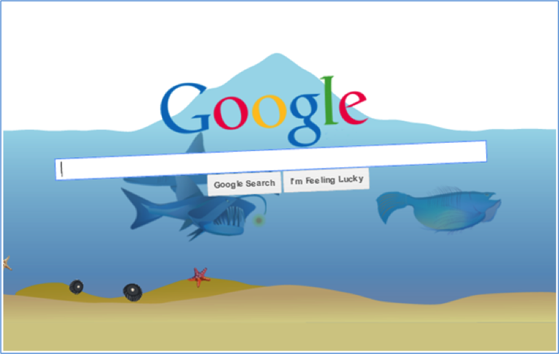 【2026年最新】なぜ今「Google アンダーウォーター」が再ブーム？水底に沈む検索窓が物語るWebデザインの黄金期と未来