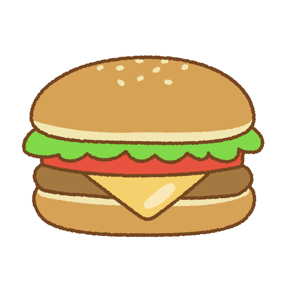プロが明かすハンバーガーイラストの描き方と無料素材の最前線