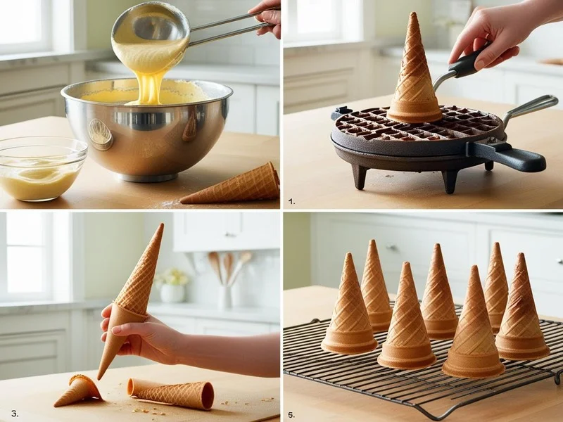What Is a Ice Cream Cone Made out Of