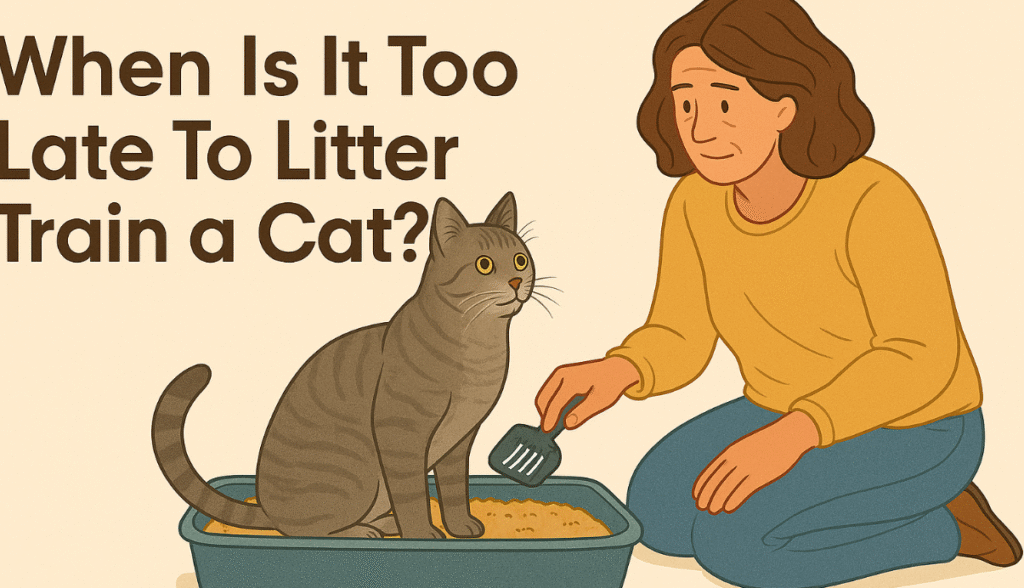 When Is It Too Late to Litter Train a Cat