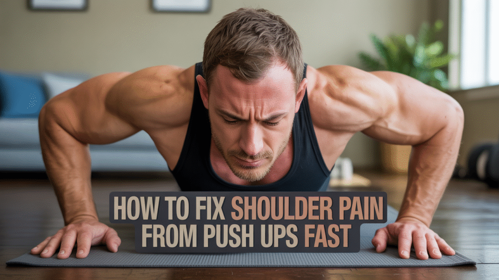 Shoulder Pain with Pushups
