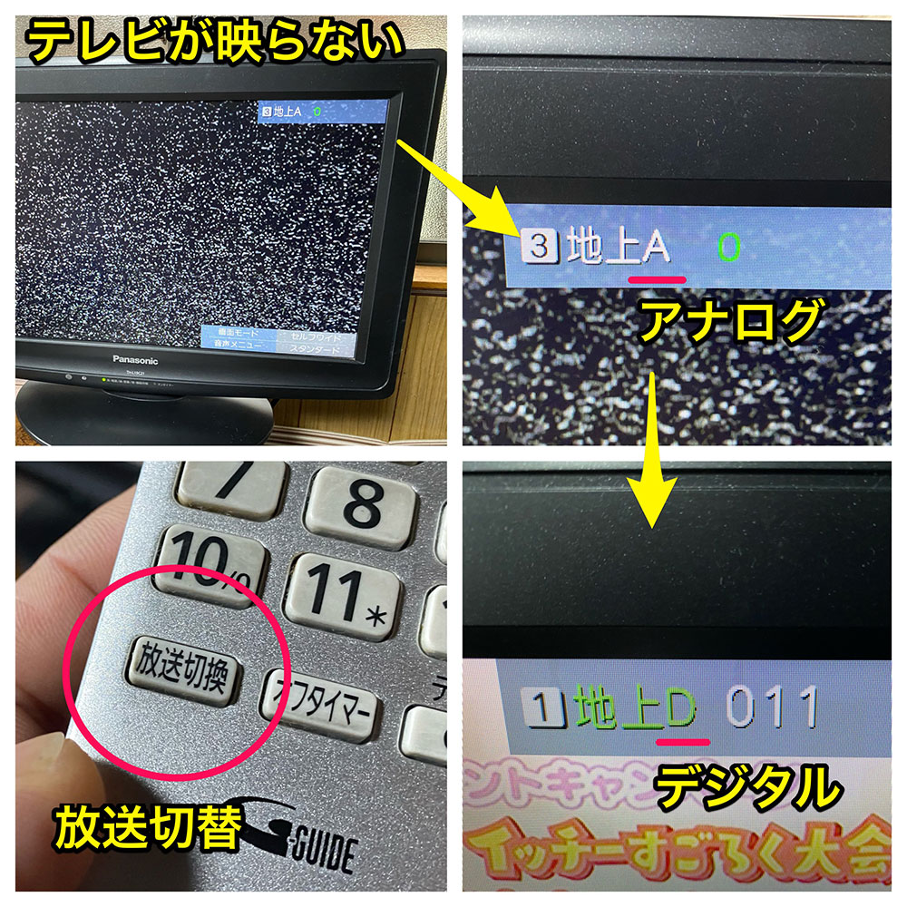 テレビが急に映らない！故障を疑う前に試すべき原因別リセット対処法