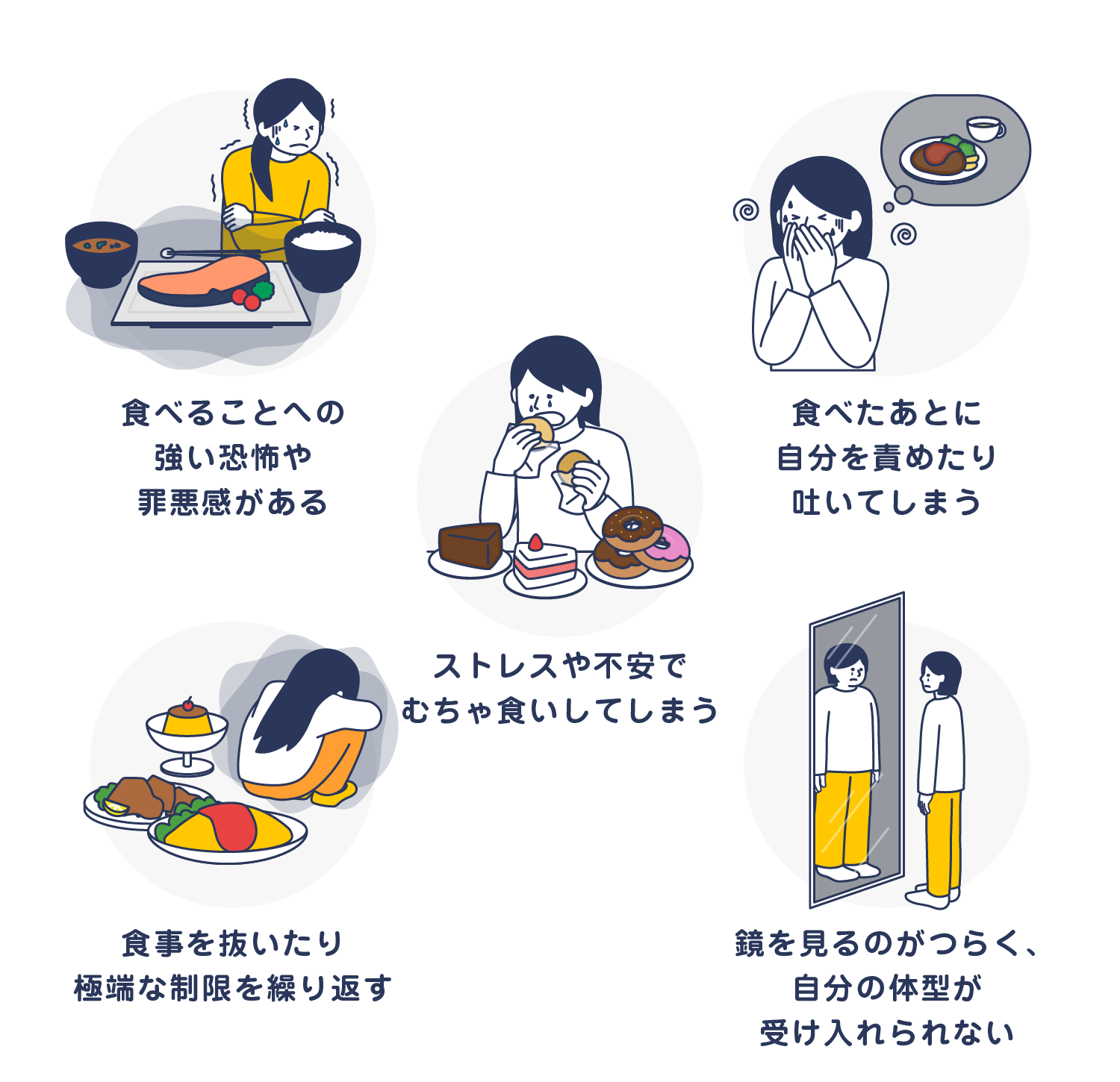 うつ病で過食が止まらない理由とは？非定型うつや薬の影響と最新対処法