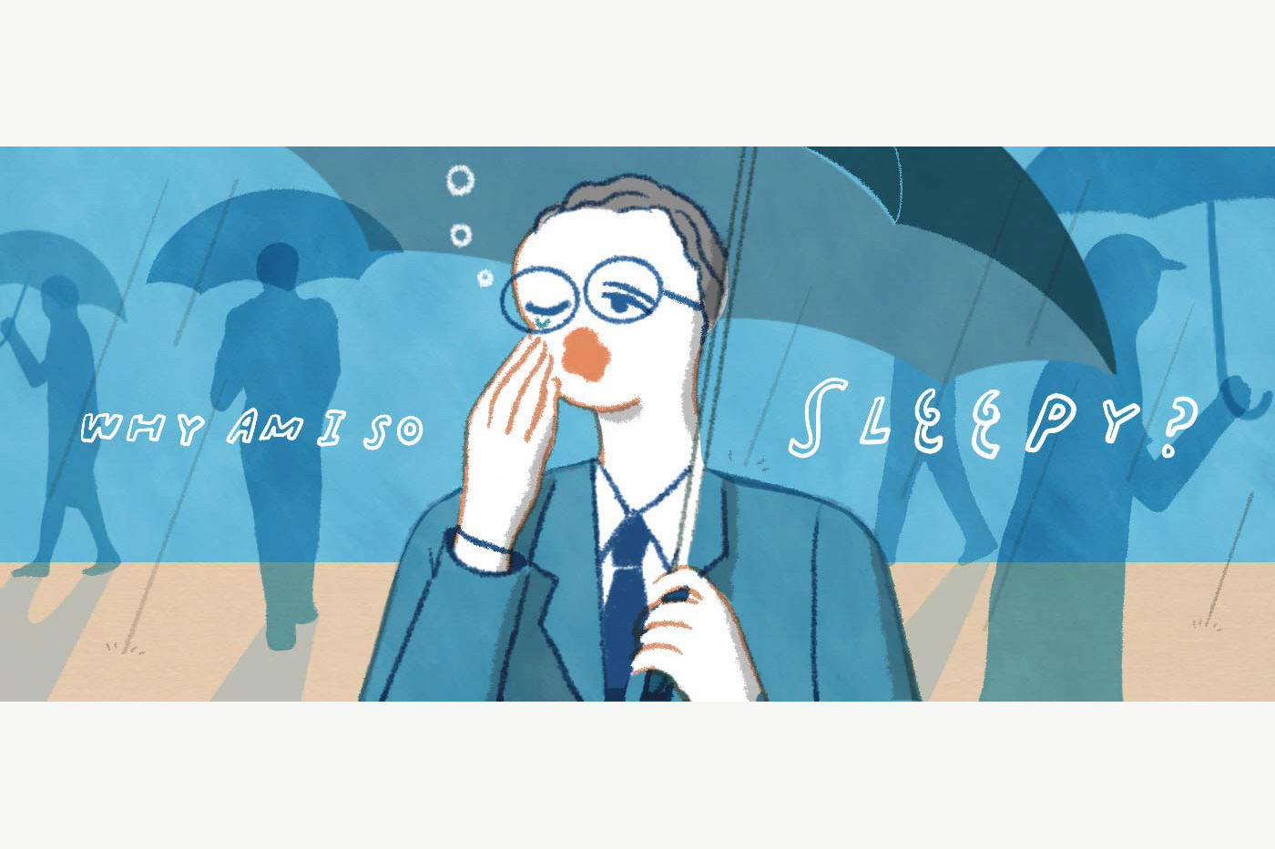 雨の日に異常に眠いのはなぜ？低気圧と自律神経の乱れを解消する最新対策