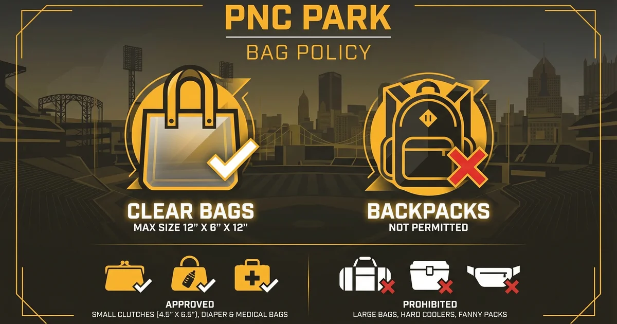 Pnc Park Baseball Bag Policy