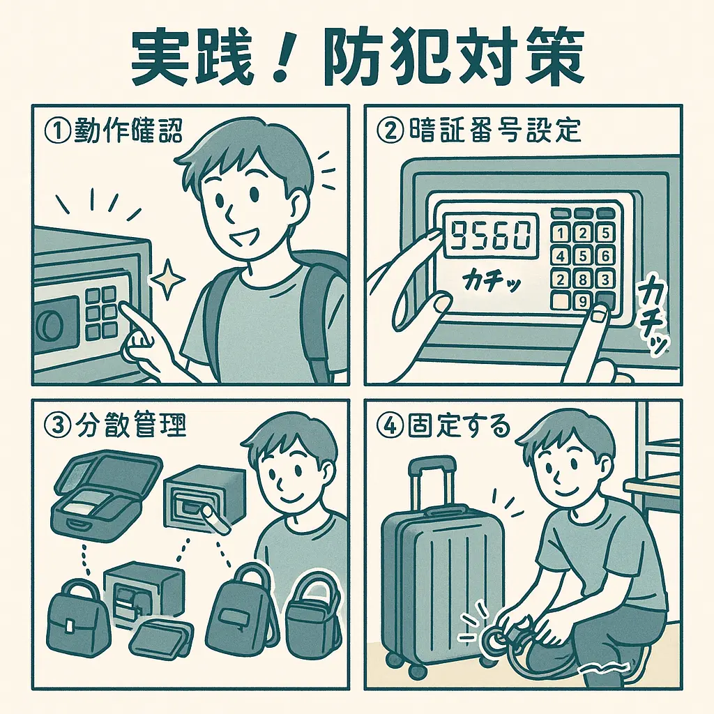 ホテル連泊の荷物は置きっぱなしで平気？清掃・盗難トラブル防ぐ鉄則