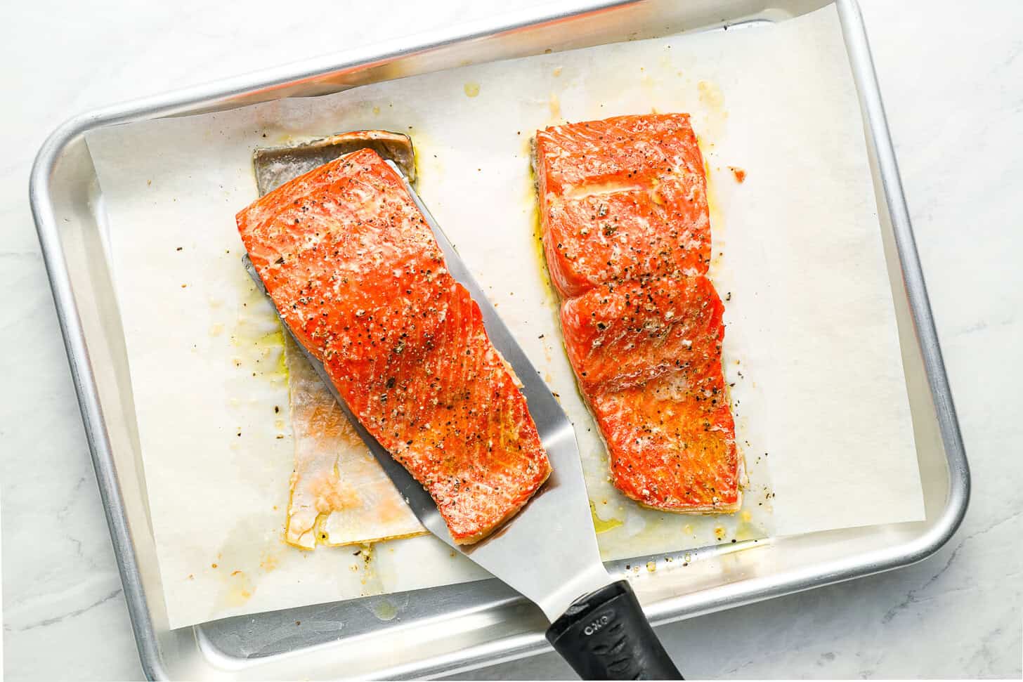 When Baking Salmon Is It Skin Side Down