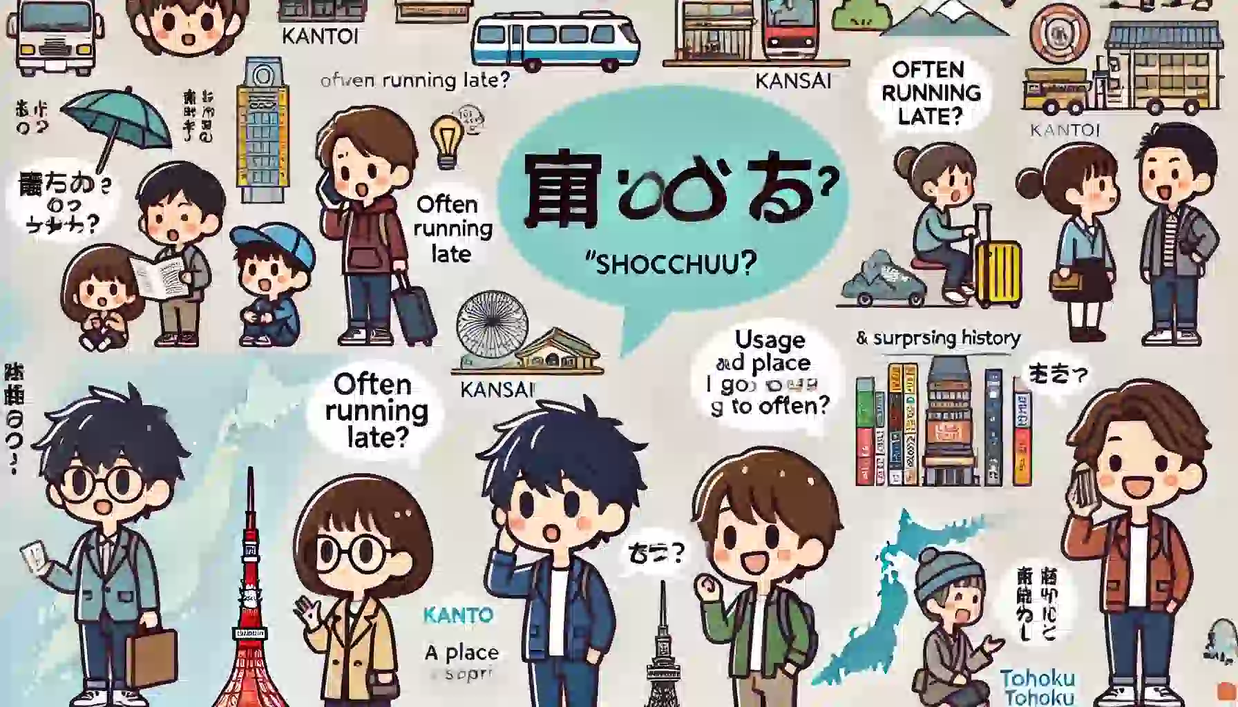 しょっちゅうは方言？標準語？意外な語源と地域差の真相を徹底検証