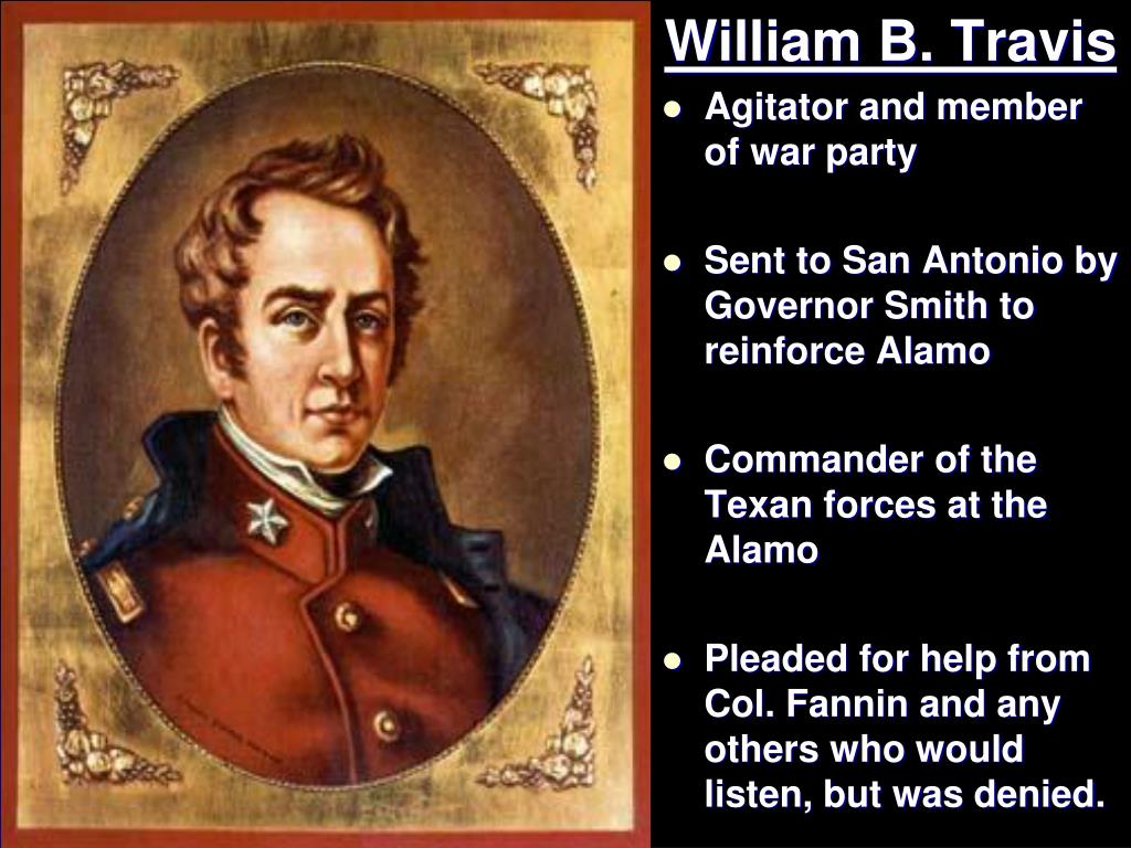 Who Was William B Travis
