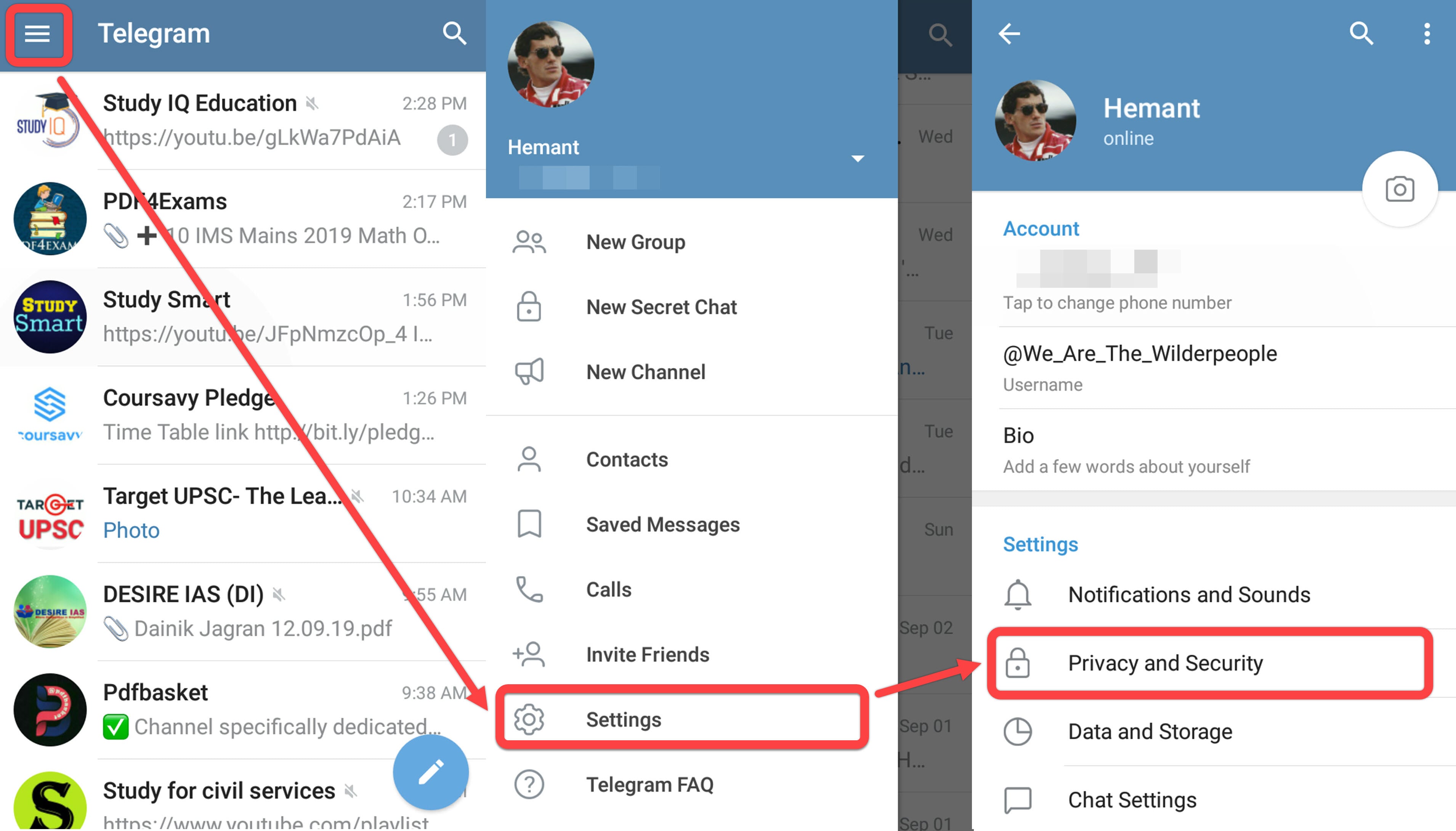 How to Delete a Telegram Account