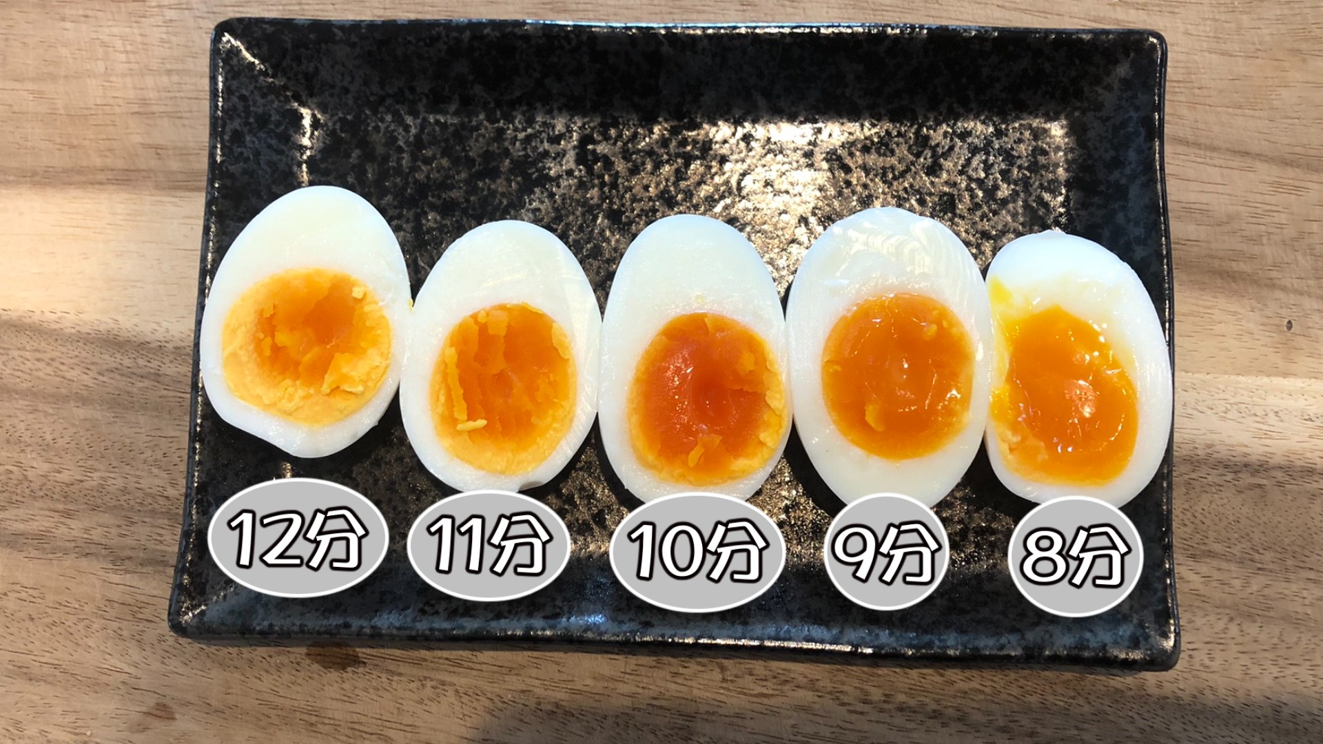 水から作るゆで卵の茹で時間徹底検証！沸騰後の分数と黄金比