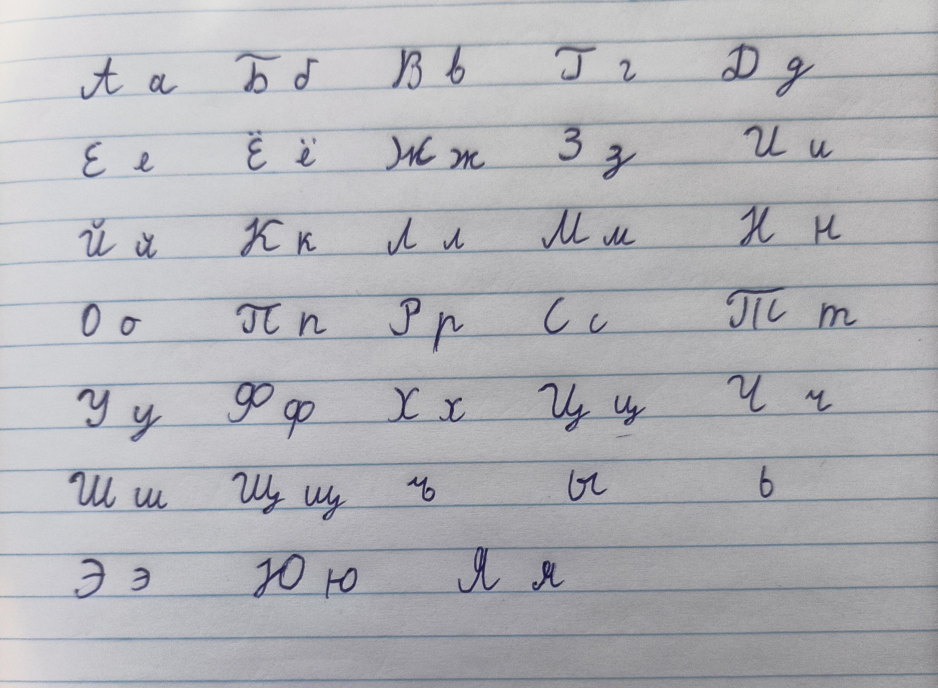 ロシア語筆記体が波線に見える真相！読めない理由と書き方一覧を徹底解剖