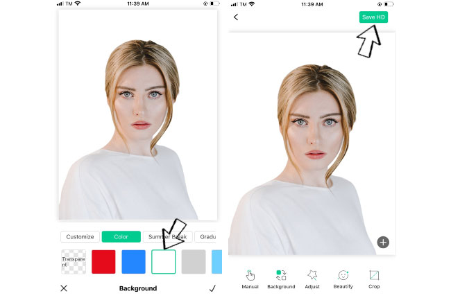 How to Change Background of a Photo to White
