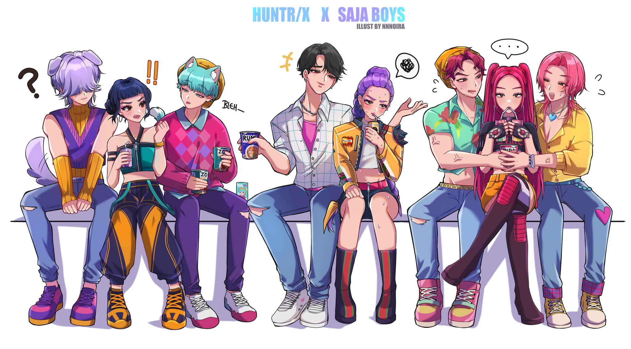 Kpop Demon Hunters Saja Boys X Reader Lemon