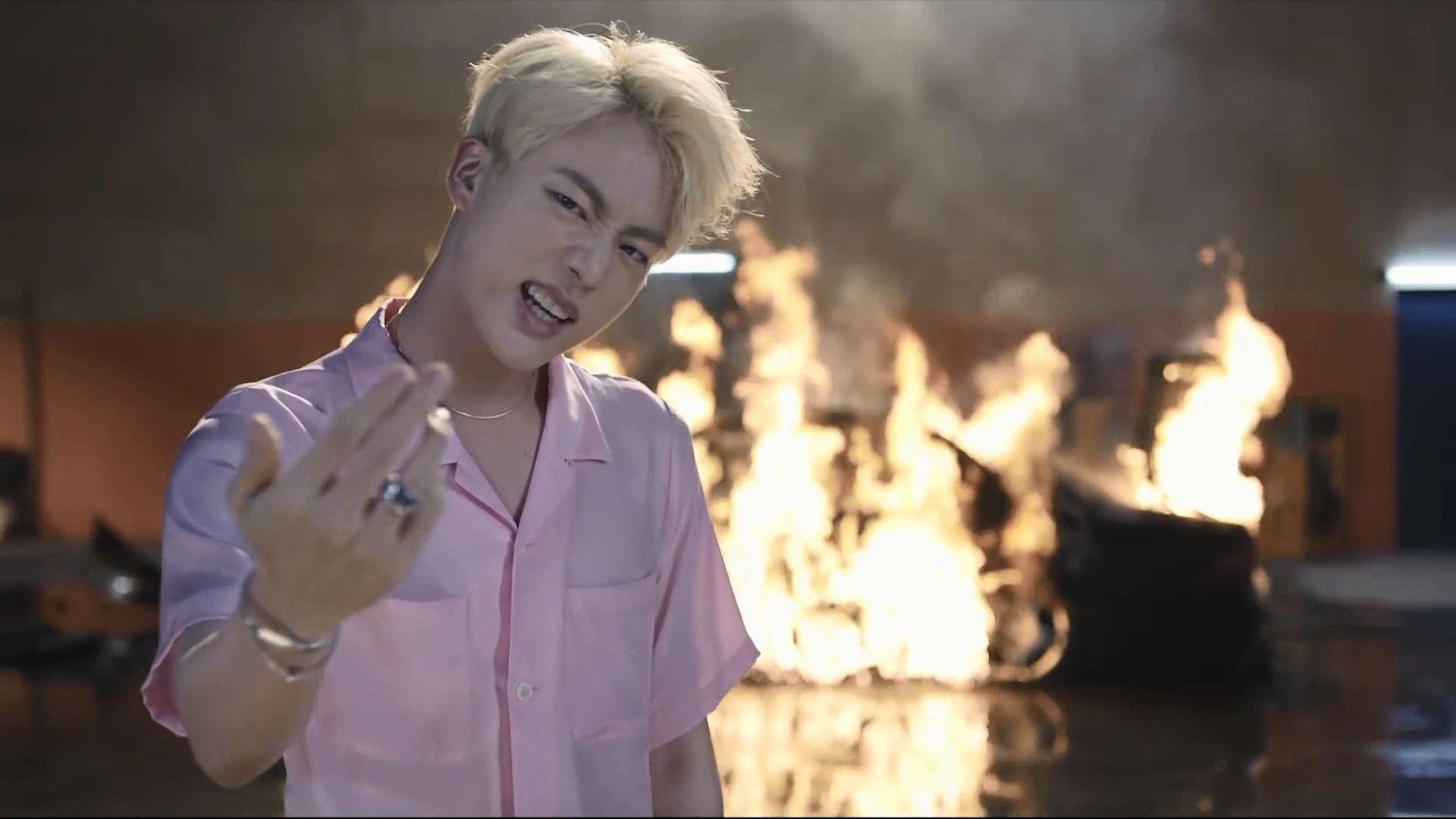 Fire Bts Music Video Why Is v Ironing Jin