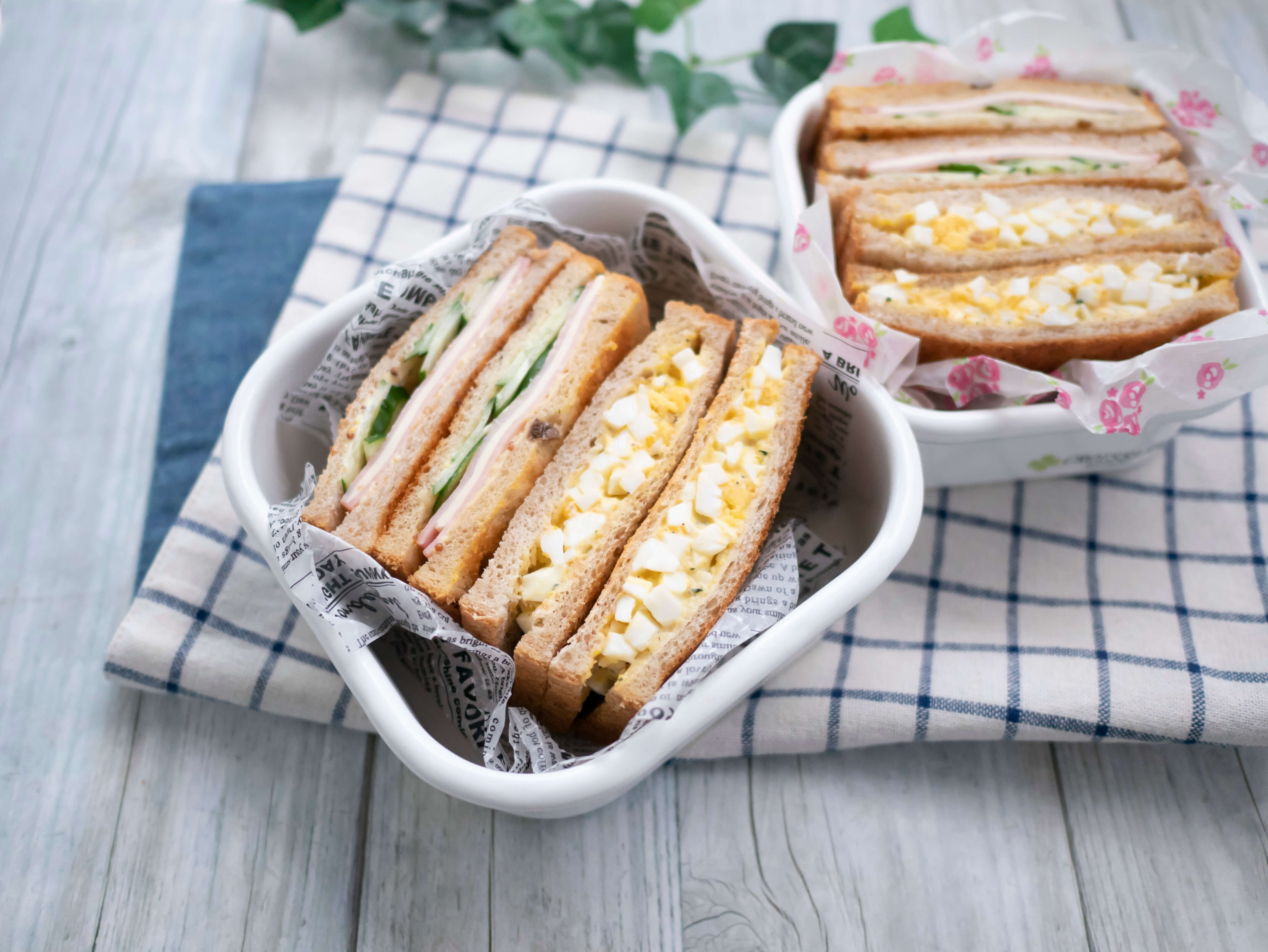 ベチャつかないお弁当サンドイッチの作り方！前日作り置きと具材の極意